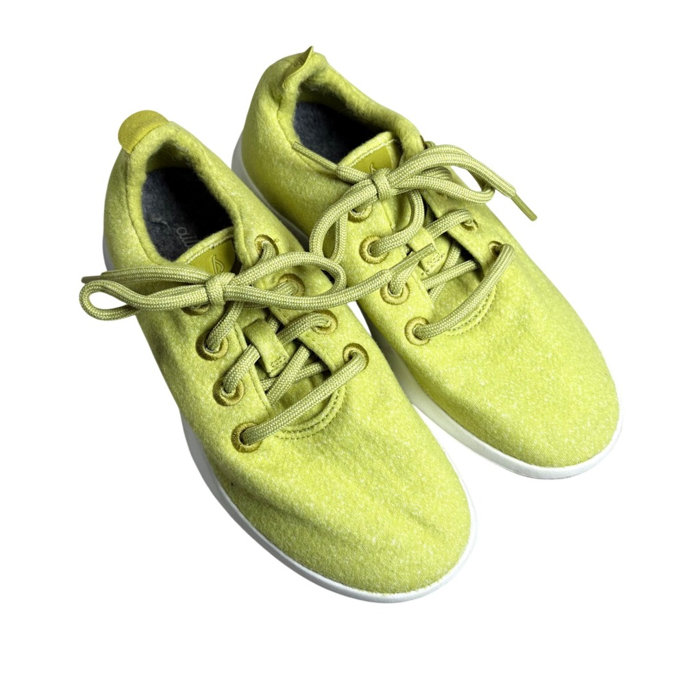 Allbirds Wool Runners Womens 6 Chartreuse Lime Green Merino Wool Sneakers Bright